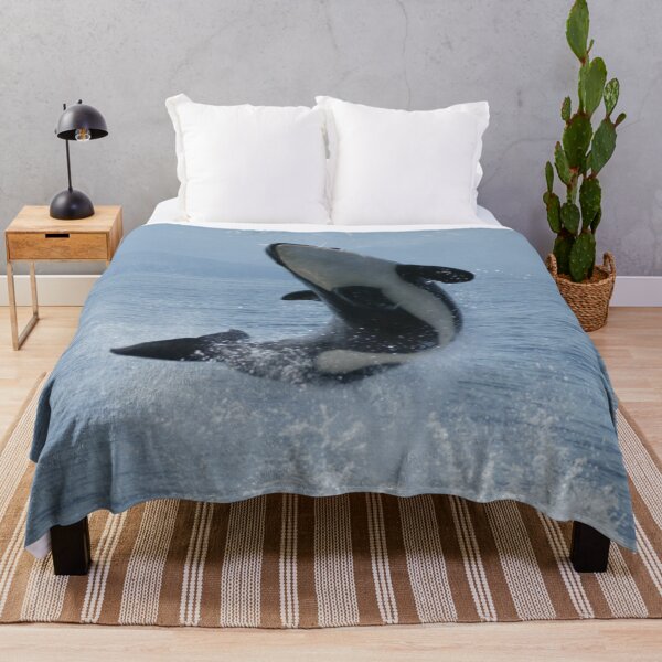 Item preview,   Panoramic,widescreen prints, Tapestries,Tapestry,throw blanket,whale wall art,whale art, ocean, sea, blue, fish,whale  designed and sold by eyesight4vision.