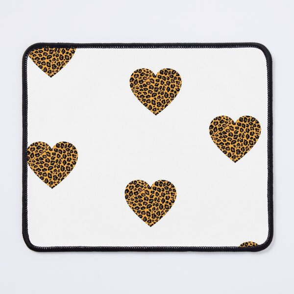 Item preview, gold leopard pattern hearts - leopard skin pattern gold - leopard design designed and sold by Amalzaki.