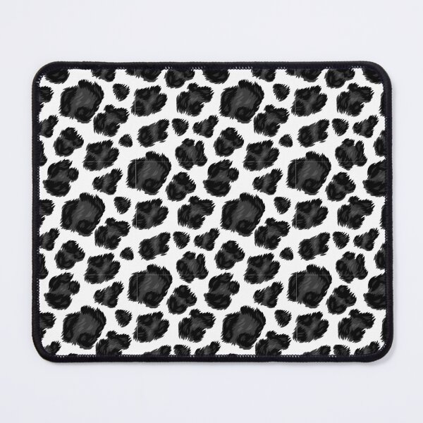 Item preview, black leopard pattern - black white leopard skin pattern designed and sold by Amalzaki.
