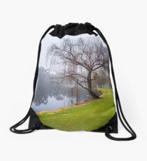 Foggy Morning - Tomato Lake Drawstring Bag