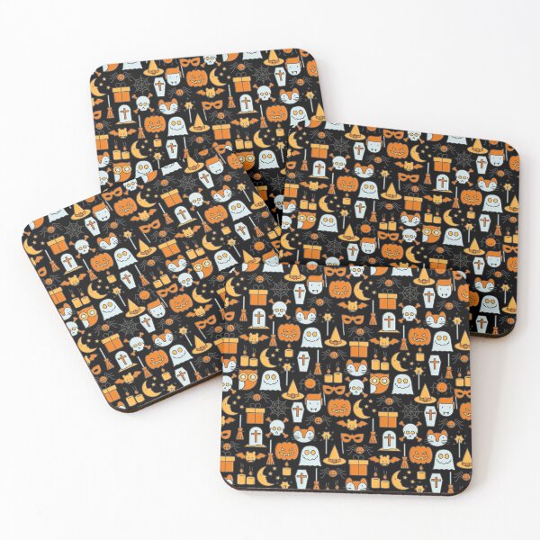 Item preview, Cartoon halloween seamless pattern vector image designed and sold by PatrickRobbin.