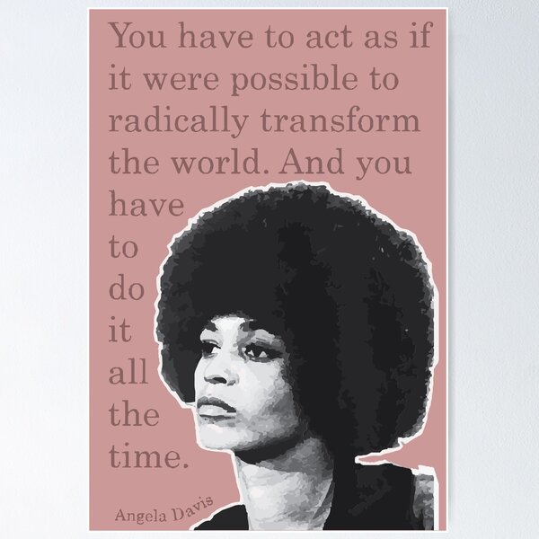 Artikel-Vorschau von Angela Davis Sticker, designt und verkauft von YikesForever.