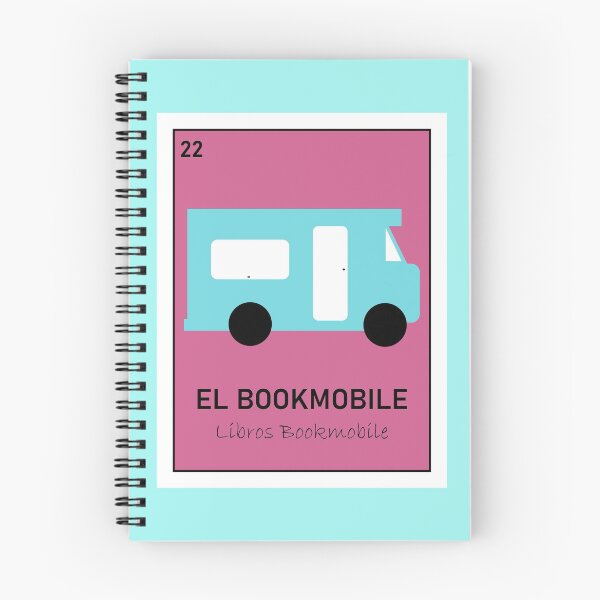 Item preview, El Bookmobile designed and sold by LittleFoxglove.