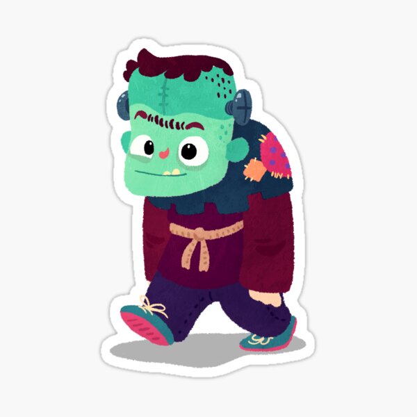Halloween Kids - Frankenstein's Monster Sticker