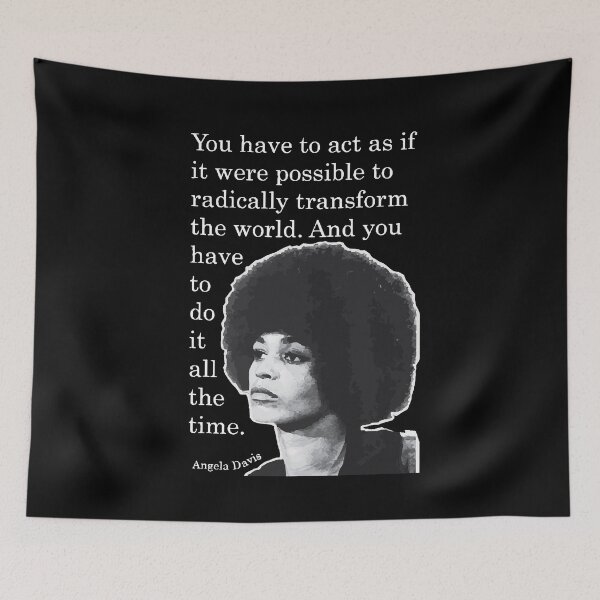 Item preview, Angela Davis Sticker designed and sold by YikesForever.