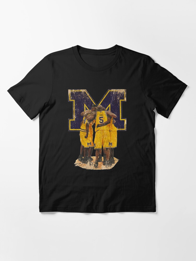 Chris Webber #4 Michigan Wolverines Fav Five Jersey XL