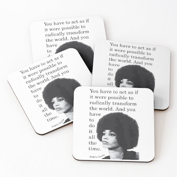 Item preview, Angela Davis Sticker designed and sold by YikesForever.