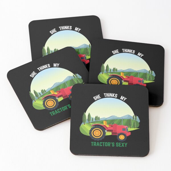 Item preview, She thinks my tractor's sexy - Farm life designed and sold by YuneDesigns.