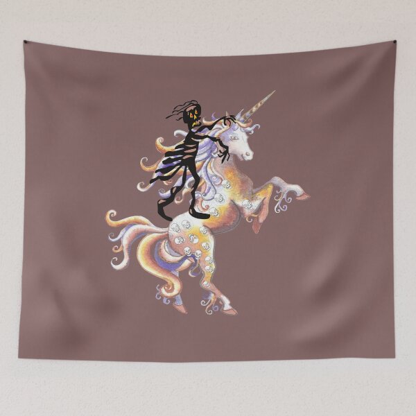 Item preview, Death Riding a Unicorn designed and sold by Analee & K.