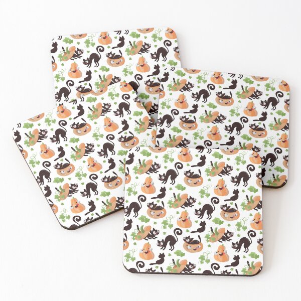 Item preview, Halloween pumpkin flat design seamless pattern designed and sold by PatrickRobbin.
