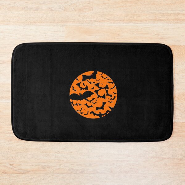Item preview, Bats flying on orange moon  designed and sold by jaidinfilo.