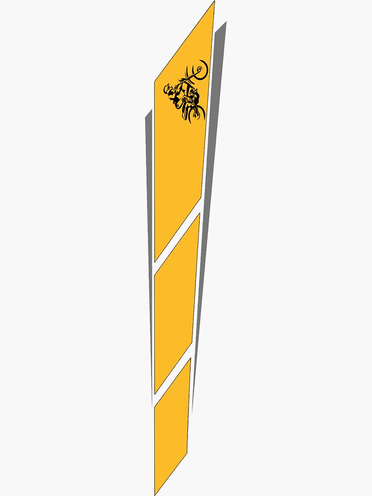 Yamaha Yellow Strobe Livery by RoughDraft