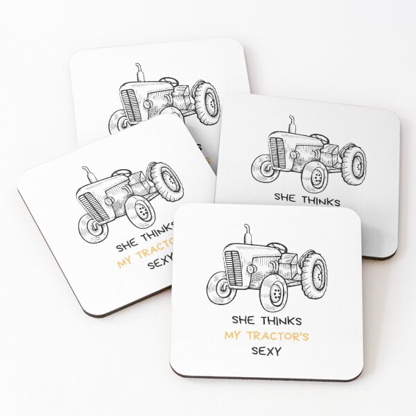 Item preview, She thinks my tractor's sexy designed and sold by YuneDesigns.