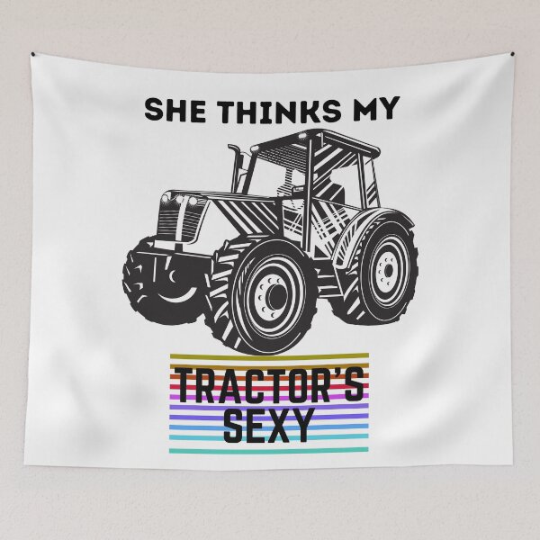 Item preview, She thinks my tractor's sexy designed and sold by YuneDesigns.