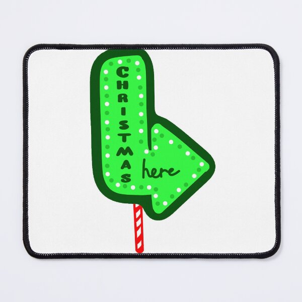 Item preview, Christmas Here Sign designed and sold by Christmas-Vibes.