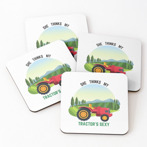 Item preview, She thinks my tractor's sexy - Farm life designed and sold by YuneDesigns.