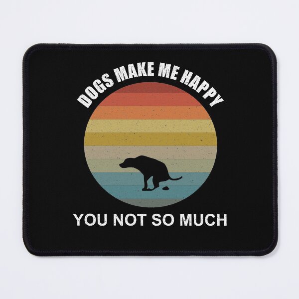 Item preview, Dogs Make Me Happy designed and sold by FiaFiaPress.