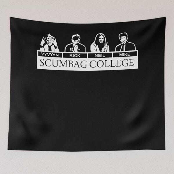 Aperçu de l'œuvre Retro Young Ones Scumbag College unisexe Soft Style créée et vendue par NoraHudson1998.