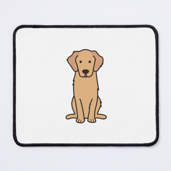 Item preview, cute golden retriever designed and sold by swagnstickers.