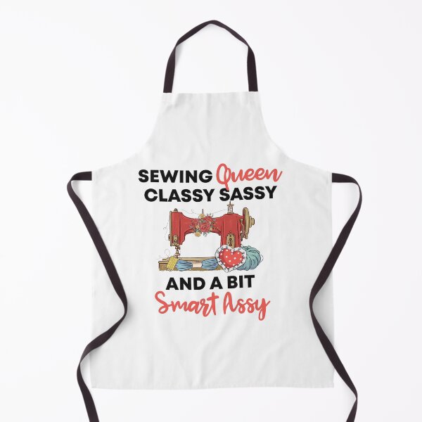 Item preview, " Sewing Queen Classy Sassy And A Bit Smart Assy " Funny Gift For Quilting Lover designed and sold by Vibe by Flow.