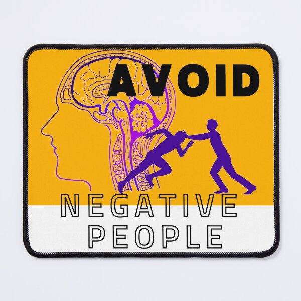 Item preview, AVOID NEGATIVE PEOPLE designed and sold by LaBelleMaison.