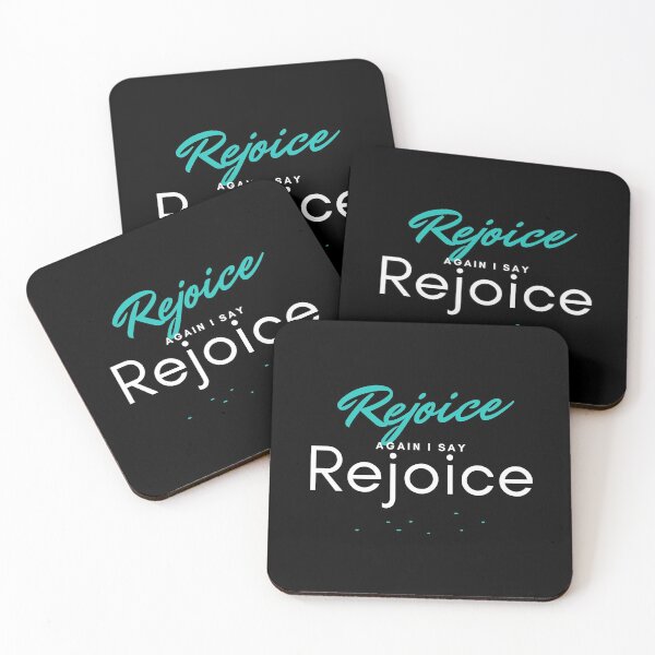 Item preview, Rejoice Again I Say Rejoice designed and sold by SpiritLiving.