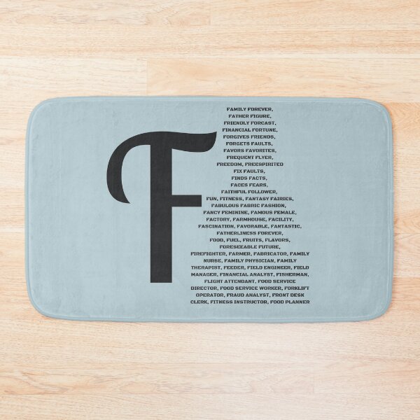 Item preview, F Words! designed and sold by POSITIVE4EVA.