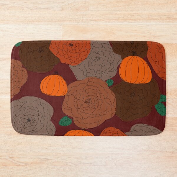 Item preview, Fall floral with pumpkins designed and sold by StudioSamanthaa.