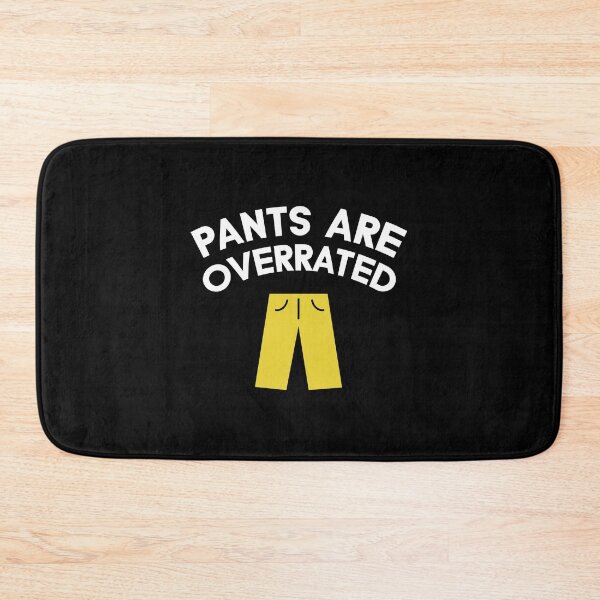 Aperçu de l'œuvre Les pantalons de chemise sans pantalon drôles sont surestimés créée et vendue par emmanu38pre.