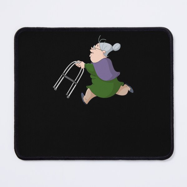 Item preview, Old Woman Running with Walker  designed and sold by jaidinfilo.
