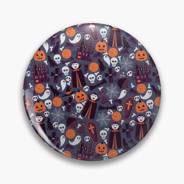 Item preview, Halloween seamless pattern designed and sold by PatrickRobbin.