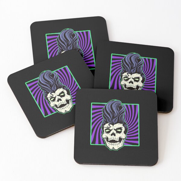 Item preview, HorrorPunk Skull designed and sold by RowdyPop.