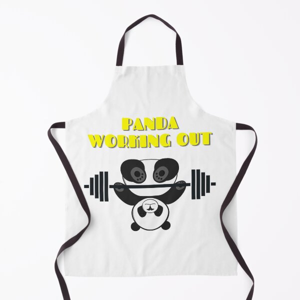 Item preview, PANDA WORKING OUT designed and sold by LaBelleMaison.