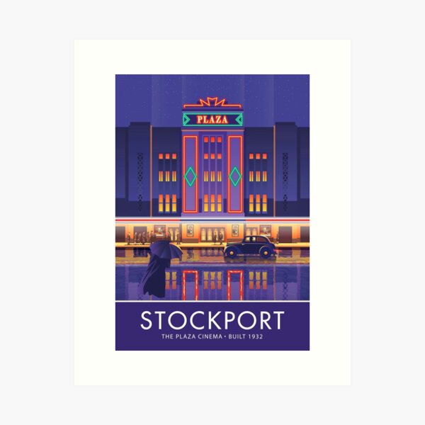 Item preview, Stockport, Plaza Cinema designed and sold by Stephen Millership.
