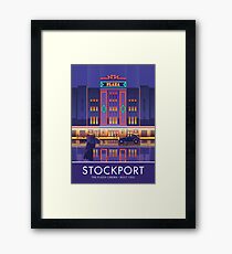 Stockport, Plaza Cinema Framed Print
