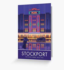 Stockport, Plaza Cinema Greeting Card