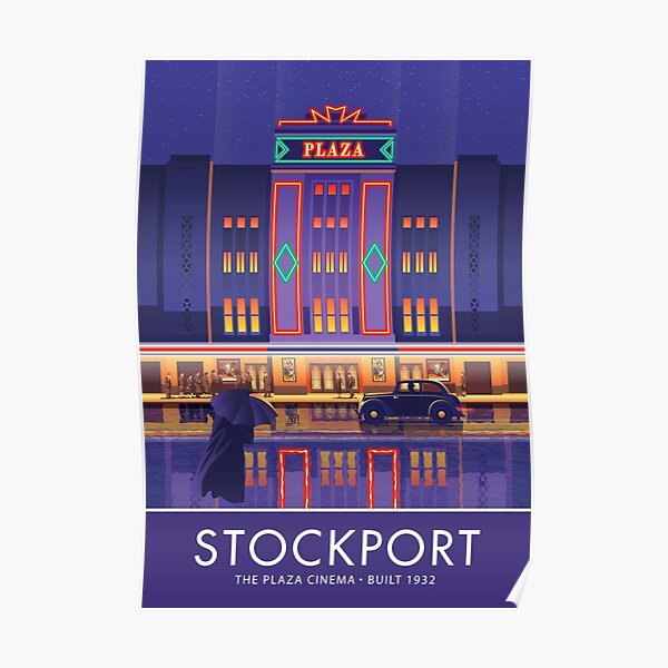 Stockport, Plaza Cinema Poster