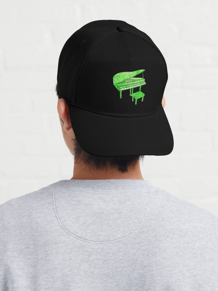 Green Piano Cap for Sale by Kelly Louise