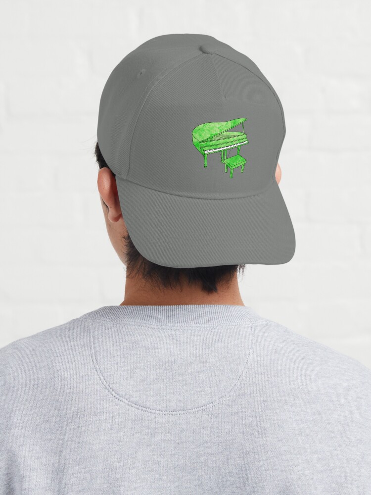 Green Piano Cap for Sale by Kelly Louise