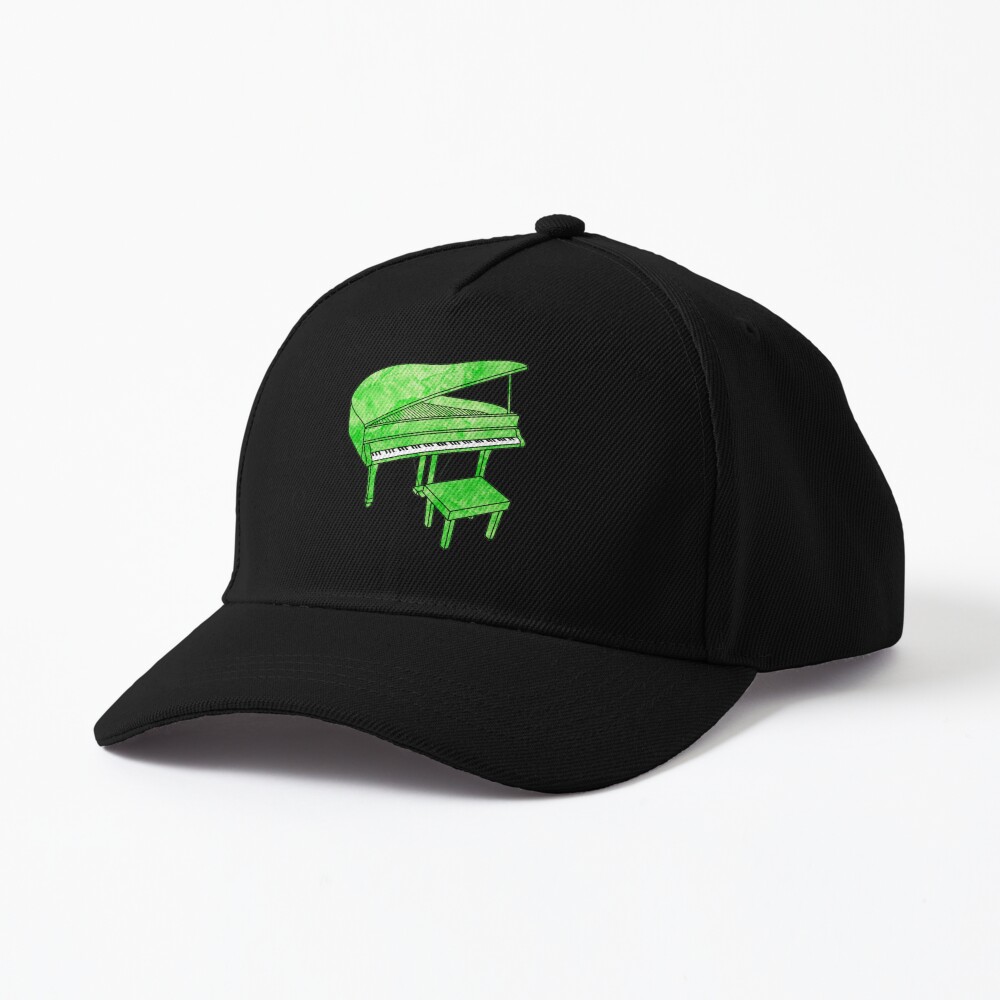 Green Piano Cap for Sale by Kelly Louise