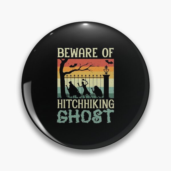 Item preview, Beware Of Hitchhiking Ghost Halloween designed and sold by BairdLloyden.