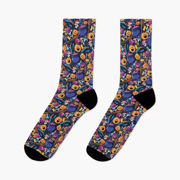 Item preview, halloween seamless pattern designed and sold by PatrickRobbin.