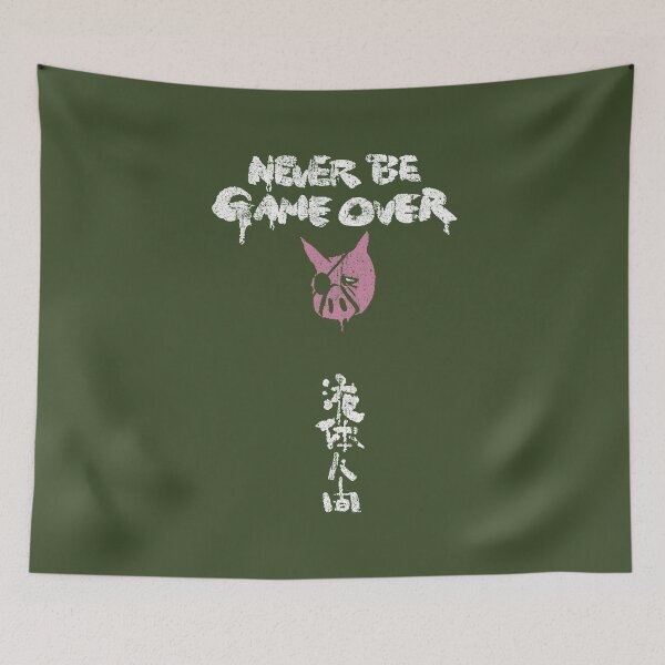 Item preview, Never Be Game Over designed and sold by huckblade.
