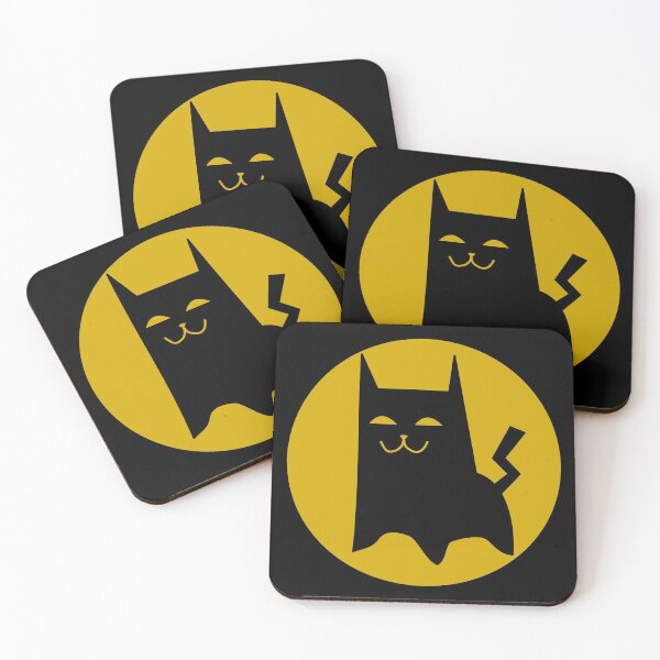 Item preview, Cute Batcat Symbol | Shadow | Kitten | Kitty Cartoon designed and sold by Depic Spirit.