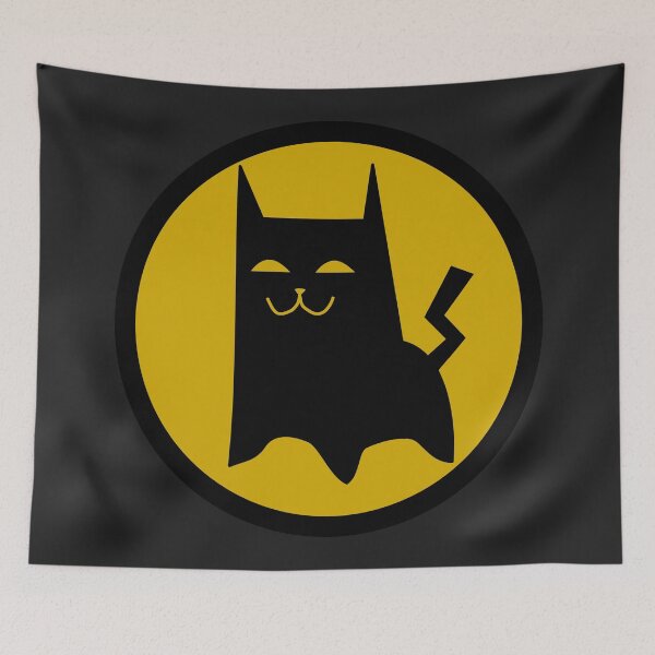 Item preview, Cute Batcat Symbol | Shadow | Kitten | Kitty Cartoon designed and sold by Depic Spirit.
