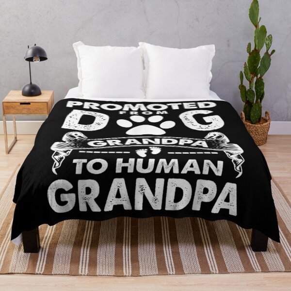 Item preview, Promoted From Dog Grandpa To Human Grandpa  designed and sold by JethroShop.