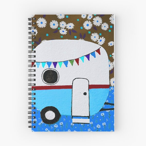Item preview, Retro summer in blues designed and sold by SueHolmArt.