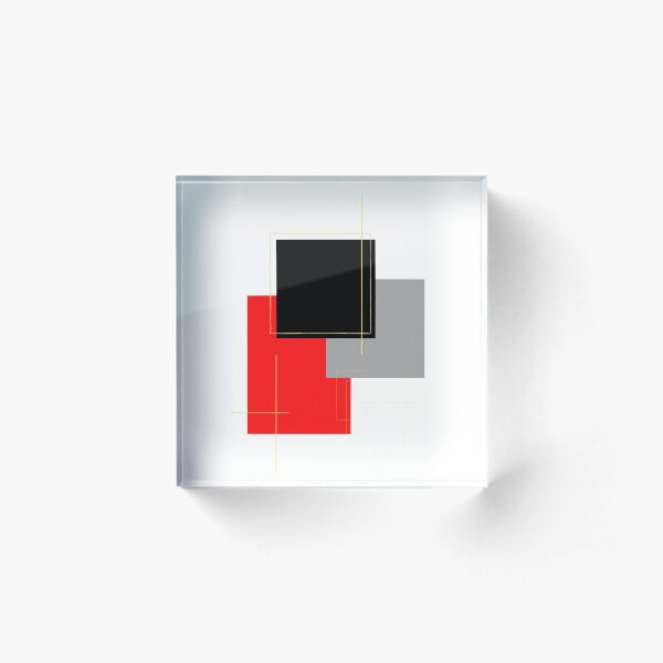 Item preview, Cuadrado moderno - Rojo designed and sold by The  Bookworm.