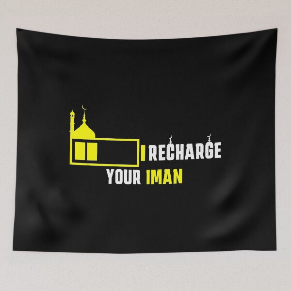 Item preview, recharge your iman - islamic quotes designed and sold by EfenDesign.