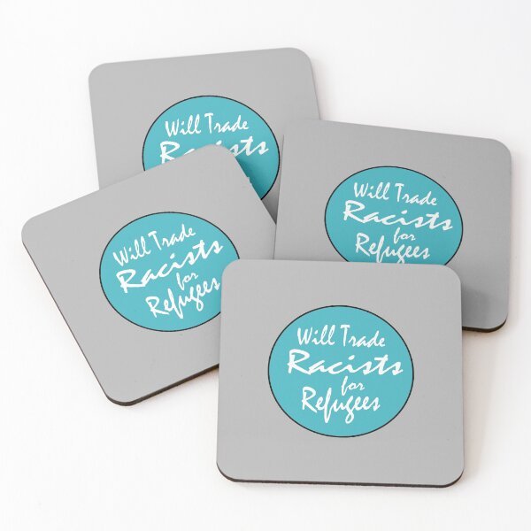 Item preview, Will Trade Racists for Refugees designed and sold by notasimp.